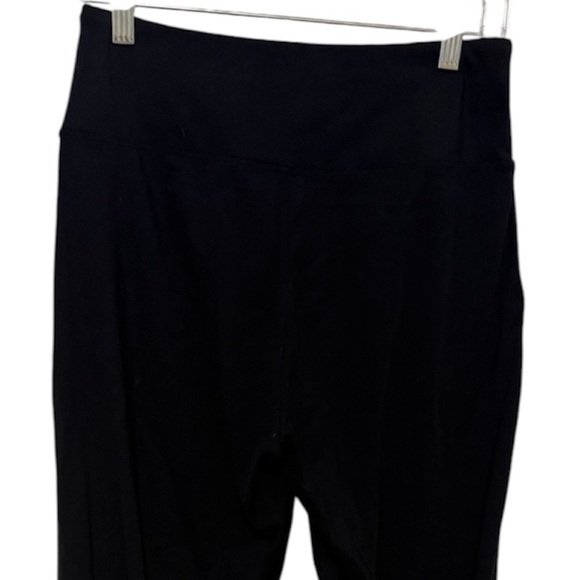 Black High-Waisted Jogger Style Leggings - Picture 4 of 5